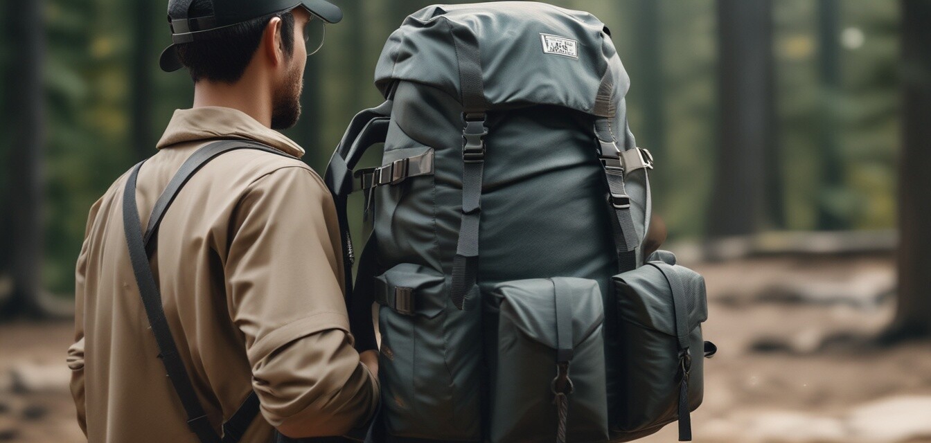 Properly fitting a backpack