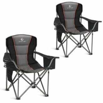 ALPHA CAMP Oversized Camping Folding Chair