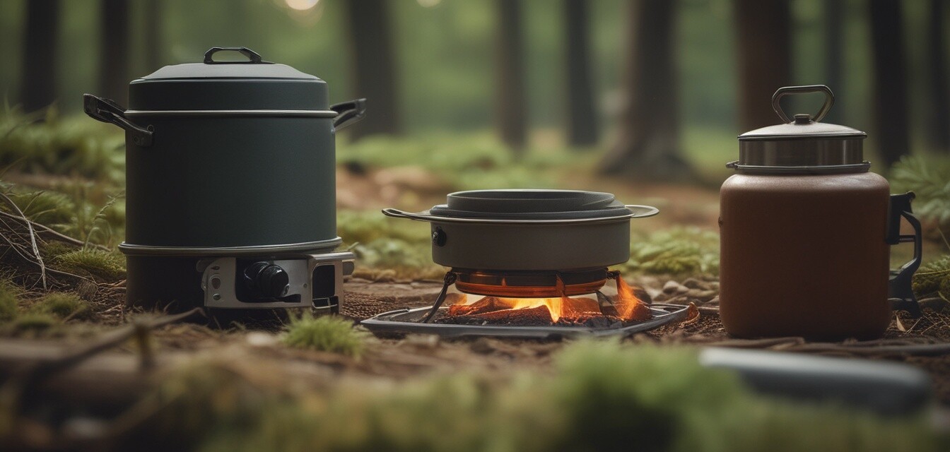 Portable camping stove