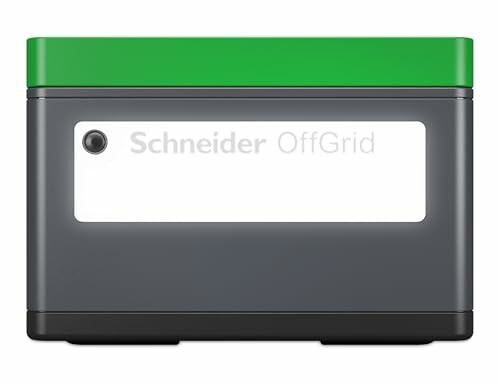 Schneider OffGrid power device with green top.